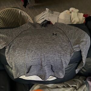 Under Armour Heather Gray Pullover
